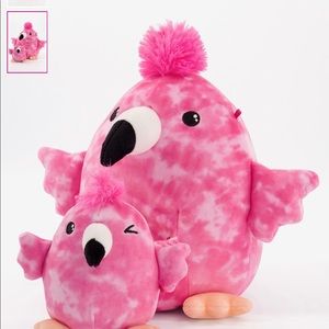 flamingo pocket plush squishmallow